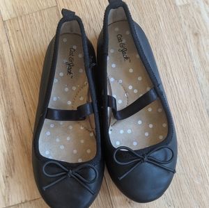 Cat + Jack black ballet slipper style shoes